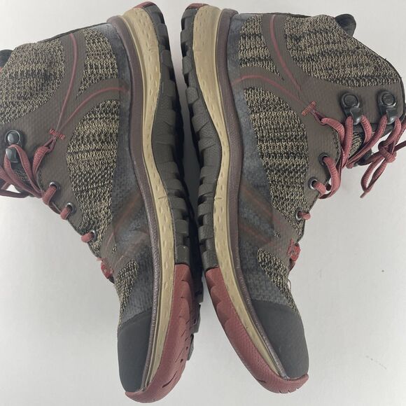 Keen Boots Womens 7.5 Terradora Mid Waterproof Hiking Brown Comfort 1017687 - Picture 3 of 6